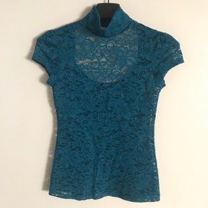 Express lace shirt small